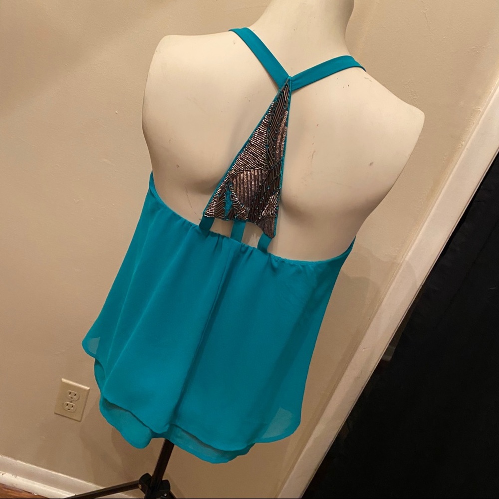 Turquoise top - Picture 2 of 4